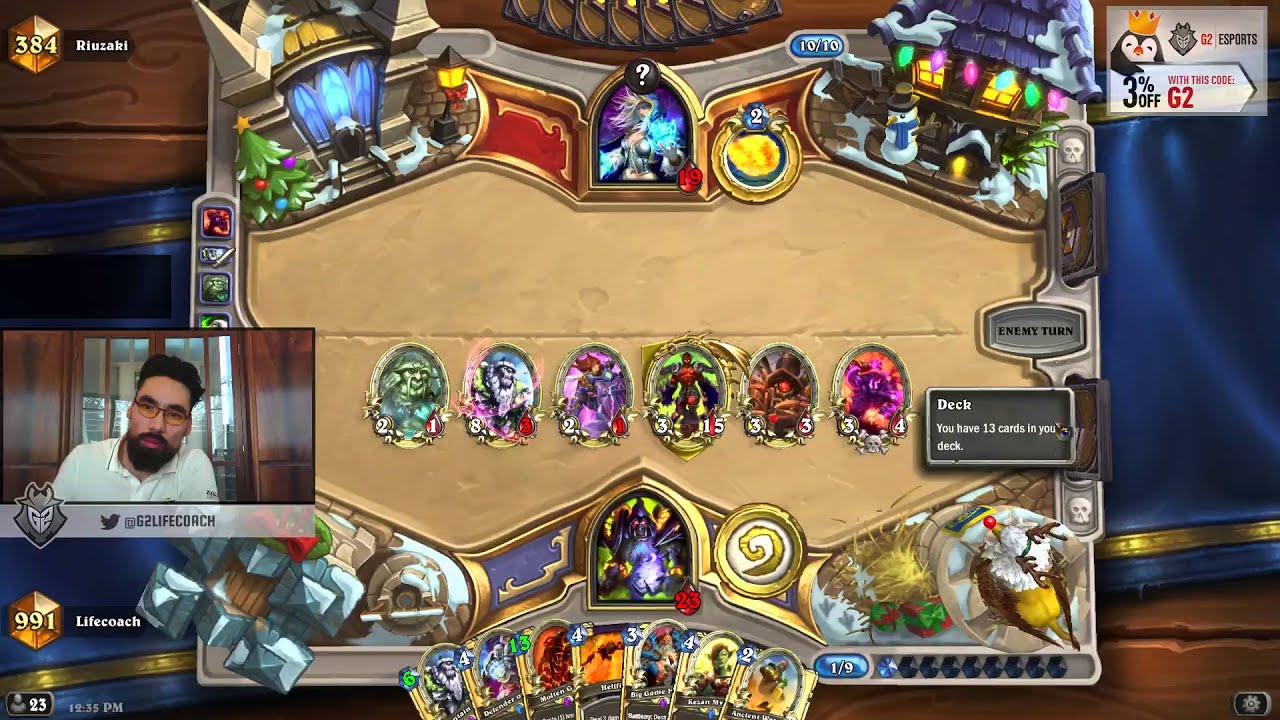 Hearthstone Lifecoach Playing Top Ranked Demonlock