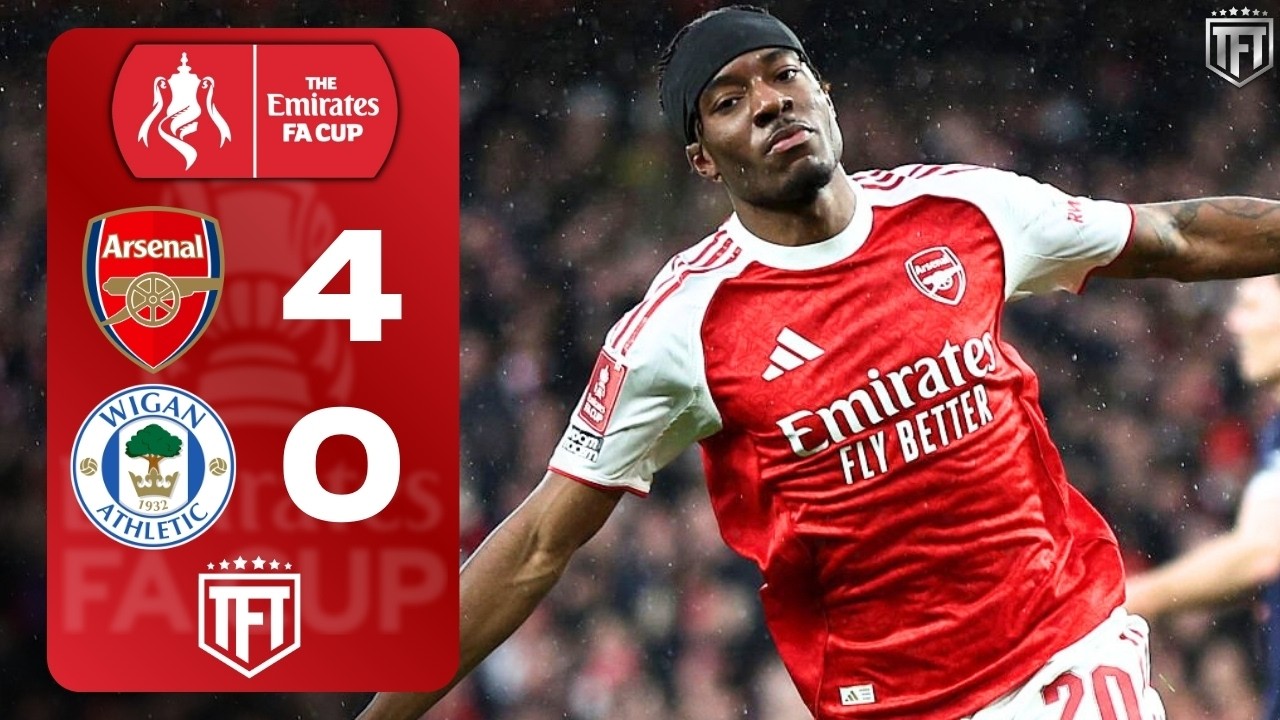 Arsenal SMASH 4 Past Wigan! Arsenal 4-0 Wigan Highlights
