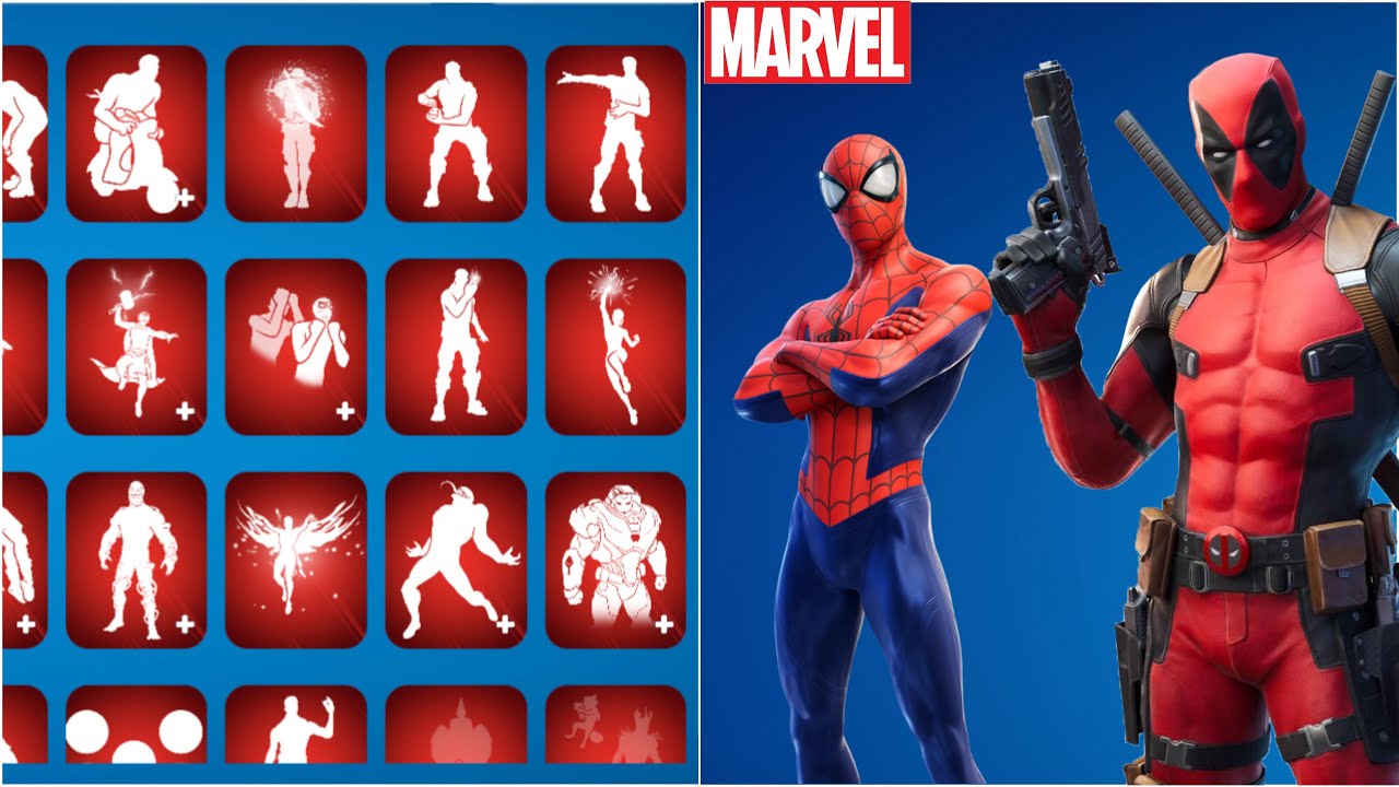 All Marvel Emotes And Dances In Fortnite
