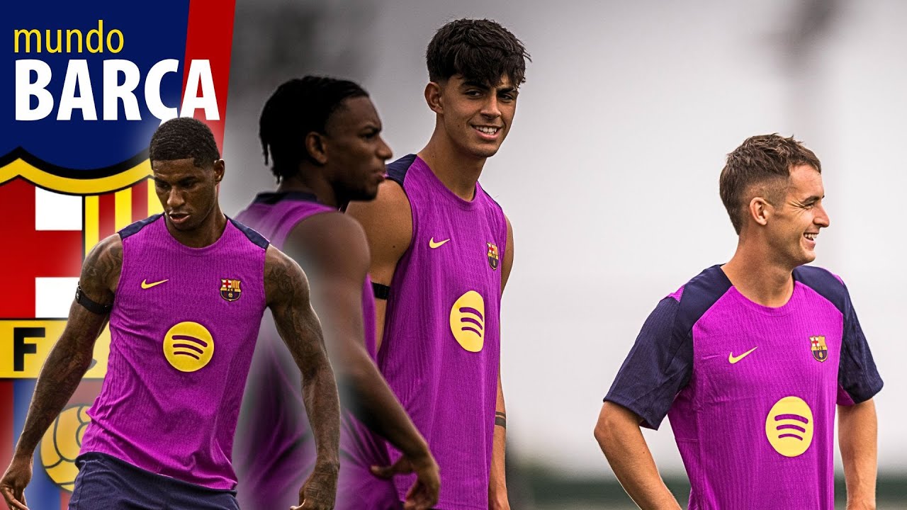 ENTRENAMIENTO BARÇA | ARRANCA LA SEMANA con una SORPRESA EN LA CIUDAD DEPORTIVA