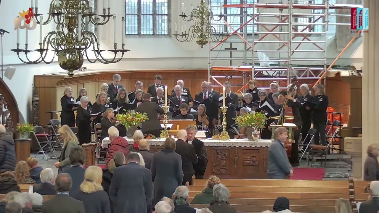 Misericordias Domini, KV 222, W.A. Mozart, Kloosterkerkkoor olv Daniel Rouwkema, uit dienst 12-2-23