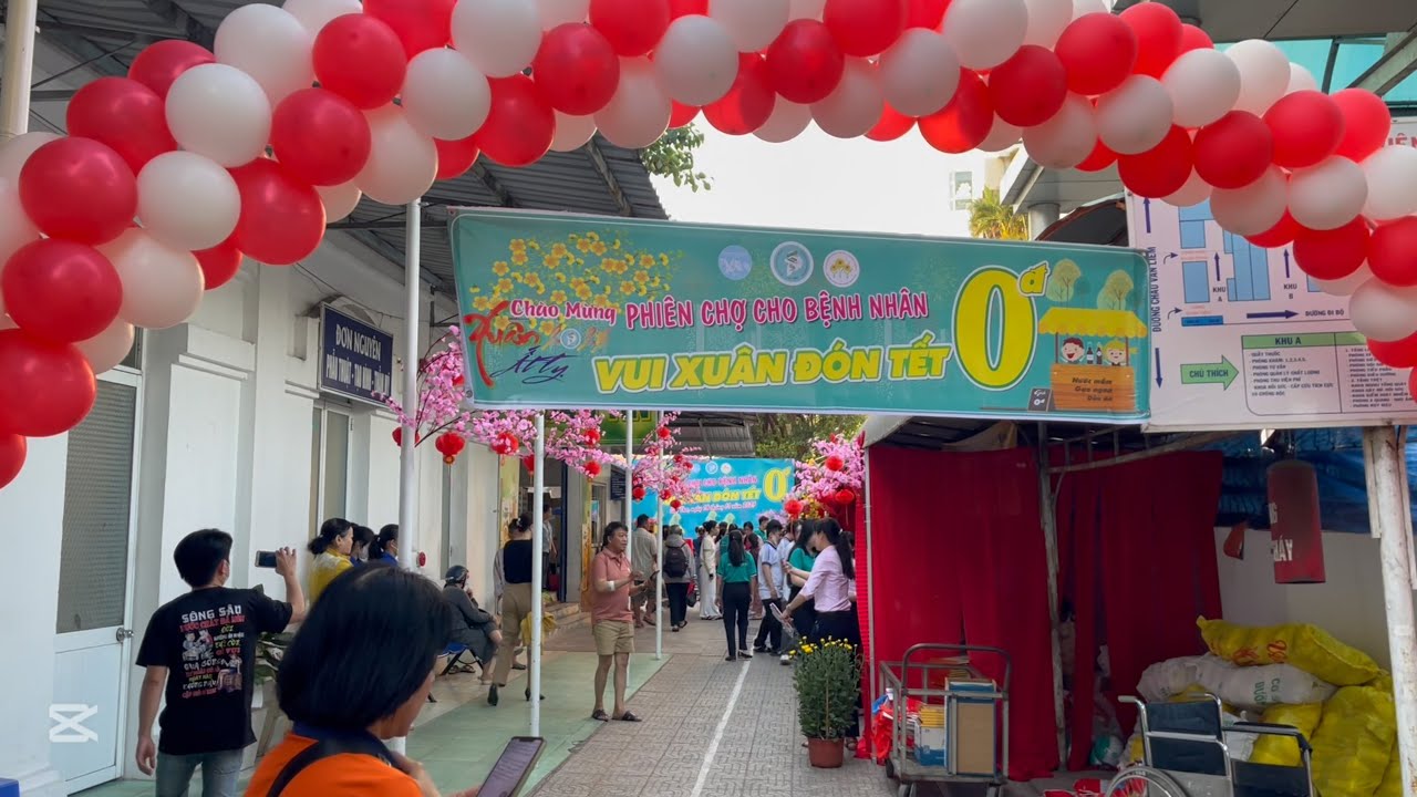 Phiên chợ KHÔNG ĐỒNG tại Bệnh viện Ung bướu Thành phố Cần Thơ
