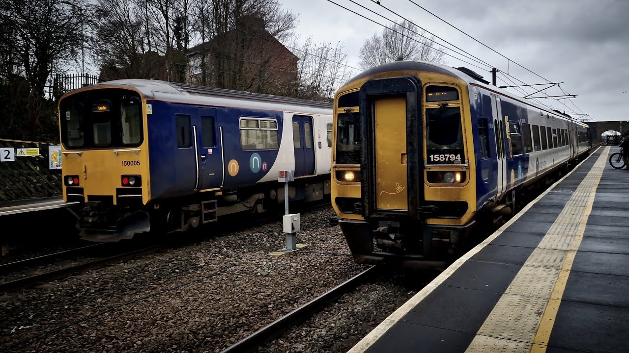 Trains at Fitzwilliam, 23/01/26