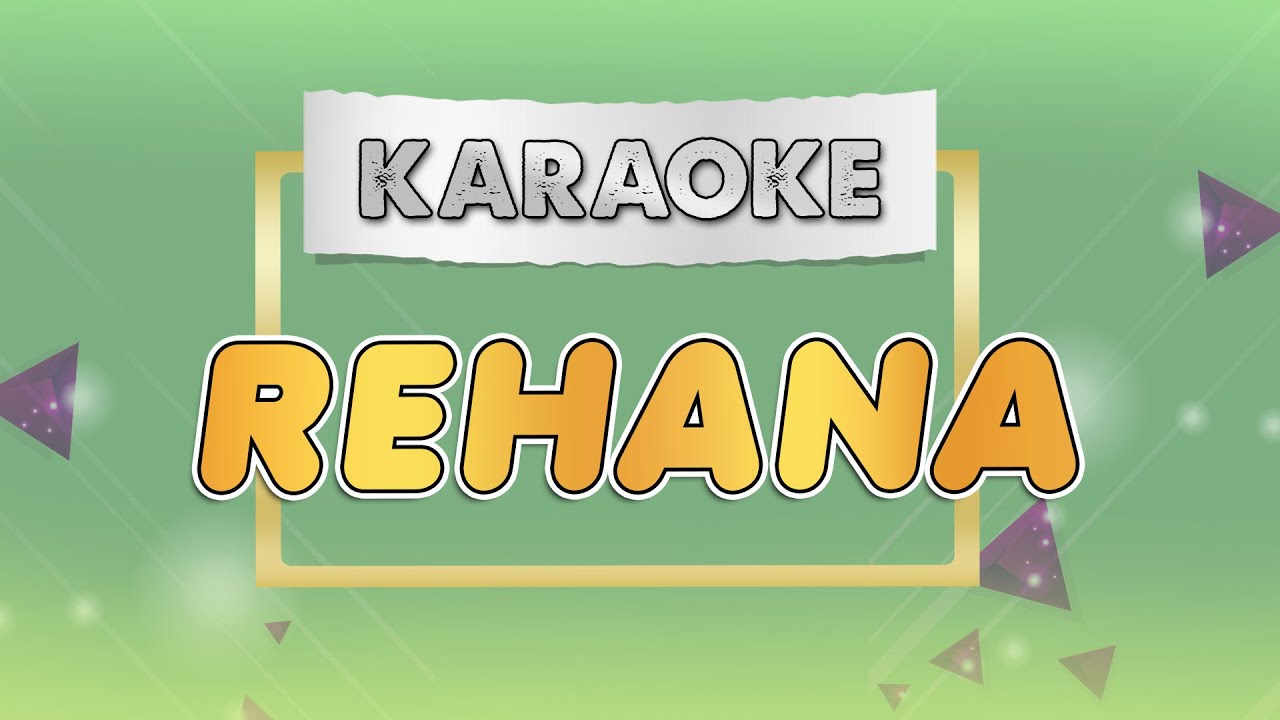 REHANA - KARAOKE || KENDANG KEMPUL BANYUWANGI || KARAOKE VERSION