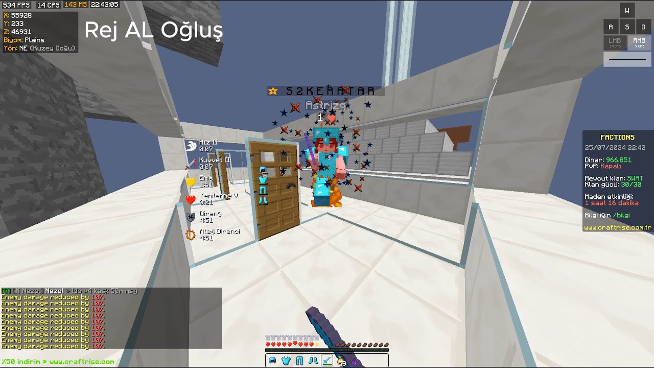 CraftRise Factions | Kill Montage (Edit Avı) #8