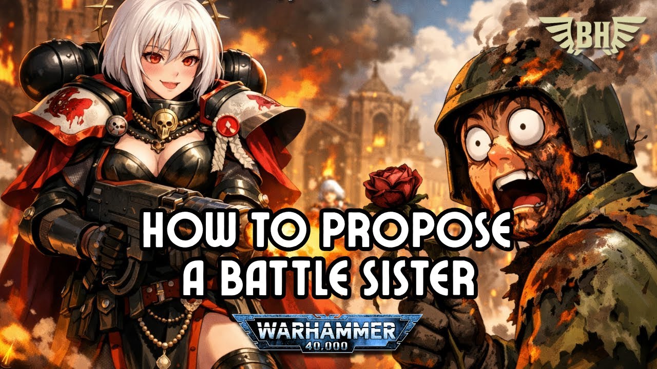 How To Propose A Battle Sister - inspired by Warhammer 40K & Adepta Sororitas