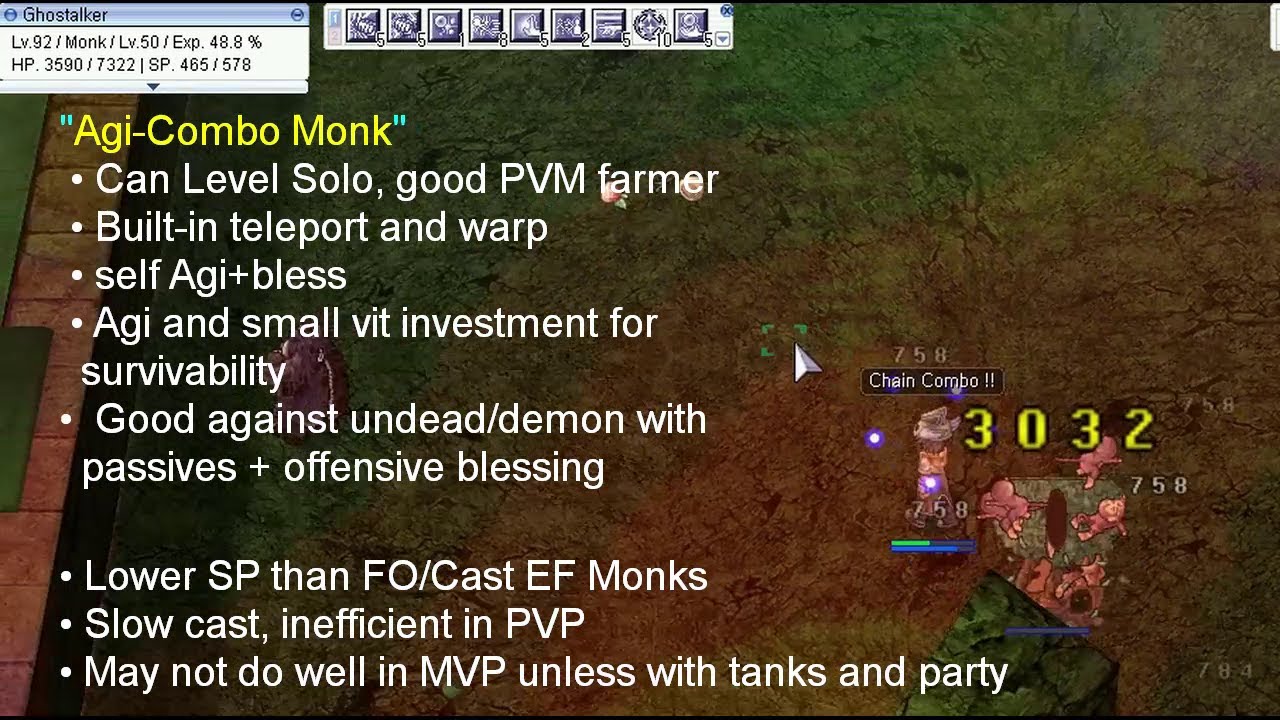 Ragnarok Online throwback: Agi Combo Monk