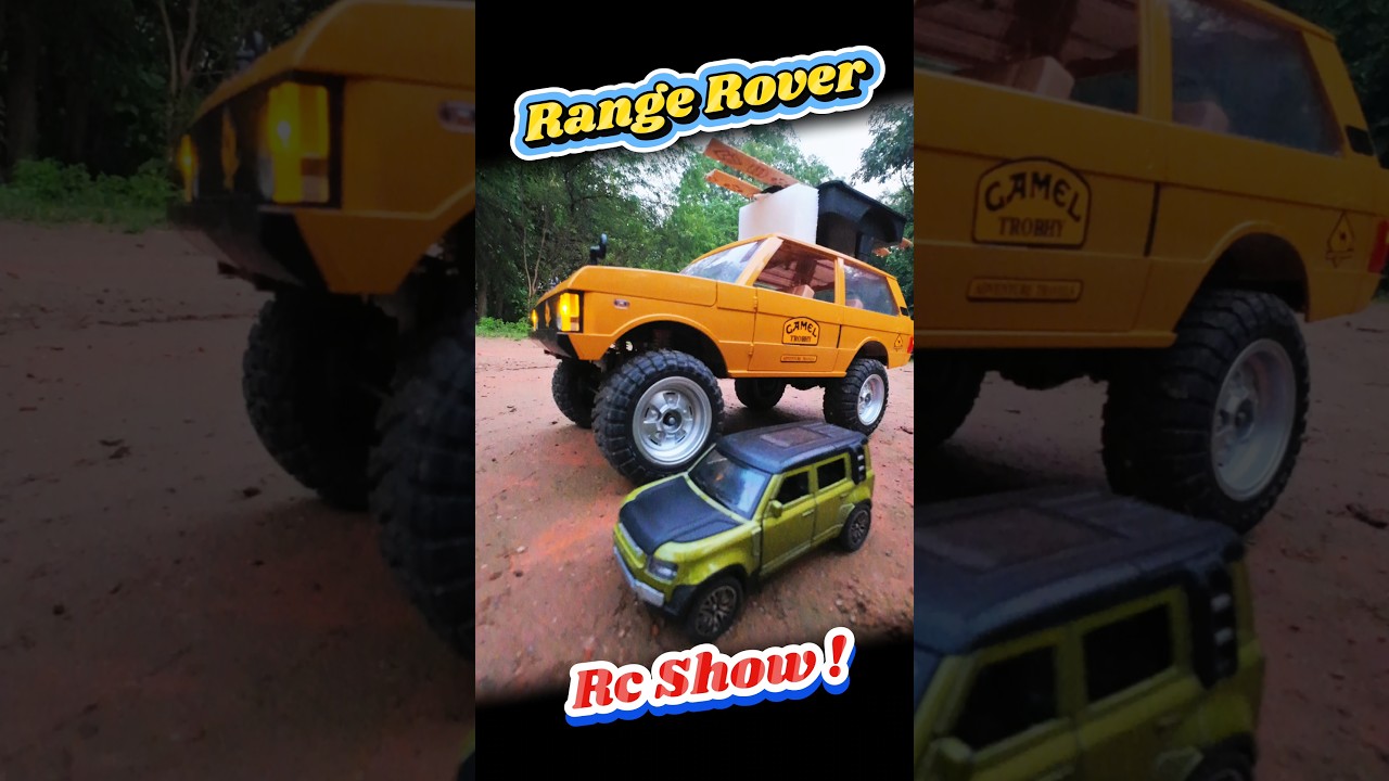 $200 Biggest Range Rover Remote Control RcCar Pickup mini Defender Show!#remotegadi #remotecar