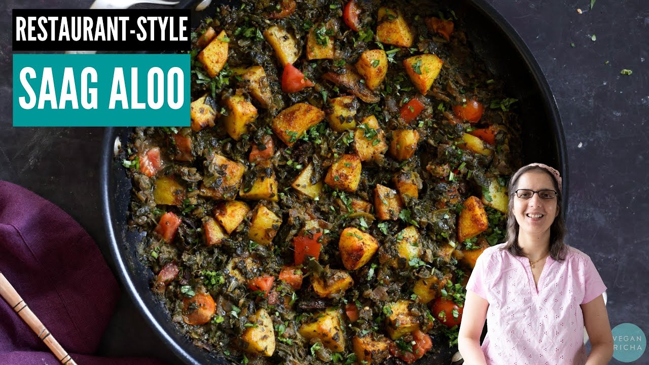 This SAAG ALOO Tastes Like it Came from a Restaurant!