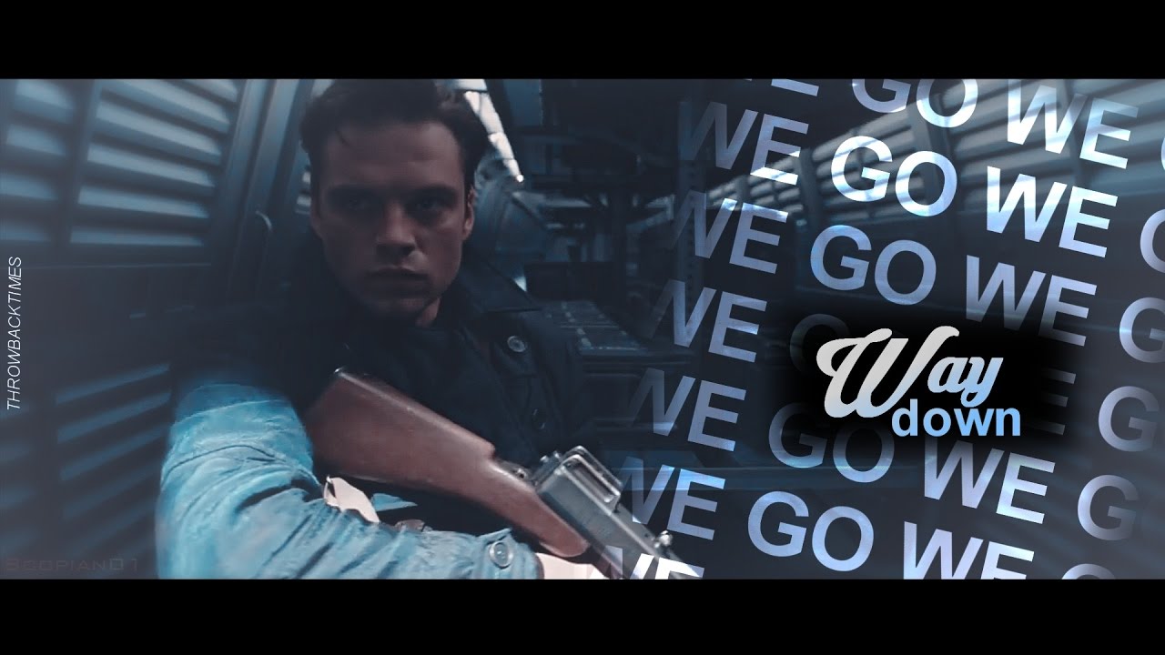 Bucky & Steve; way down we go.