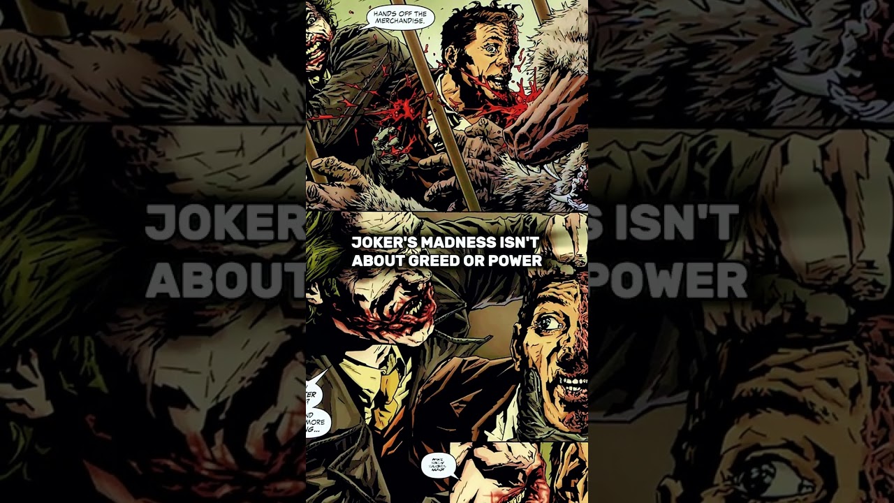 Beyond the Smile: The Dark, Twisted Journey of Brian Azzarello&rsquo;s Joker!  #shorts