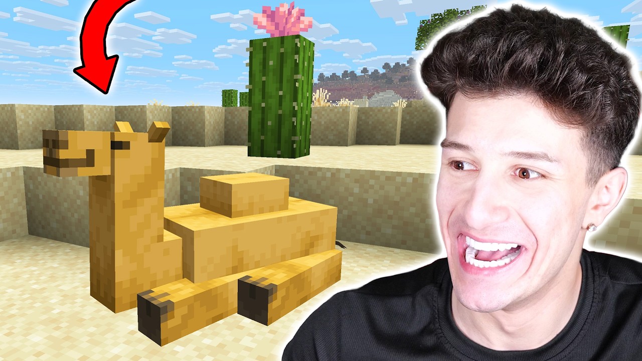 MİNECRAFT : DEVE EVCİLLEŞTİRDİM