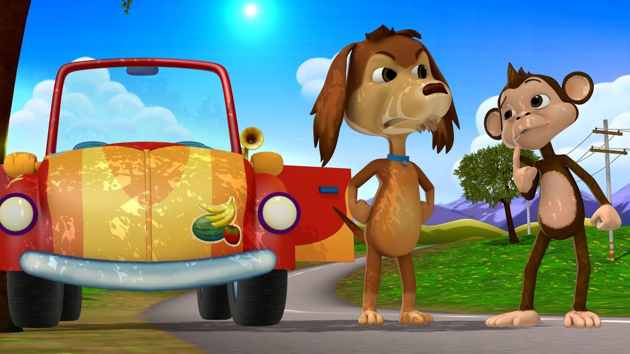 VAMOS EN EL AUTO - PERRO CHOCOLO - CANCIONES INFANTILES - M&Uacute;SICA PARA JUGAR