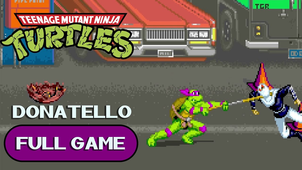 Teenage Mutant Ninja Turtles TMNT ARCADE FULL GAME Longplay Gameplay Walkthrough Playthrough VGL