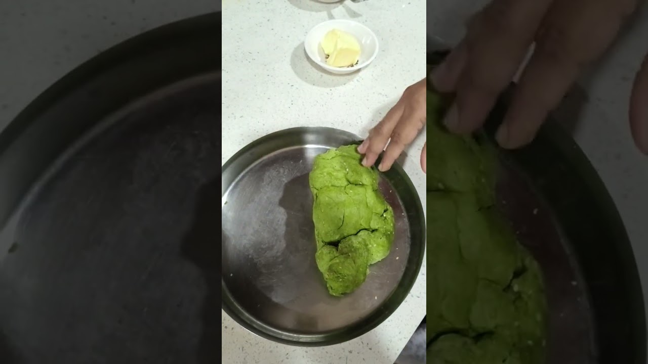 Khaye palak paratha 🤤 