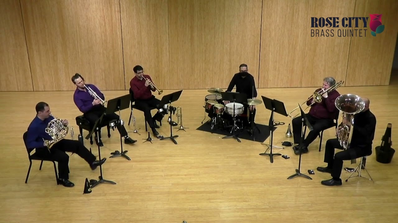 Astor Piazzola's Suite from Maria de Buenos Aires:  Rose City Brass Quintet and Sergio Carreño