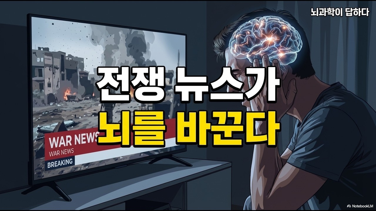 왜 우리는 전쟁 뉴스를 계속 보게 될까? 뇌가 중독되는 이유