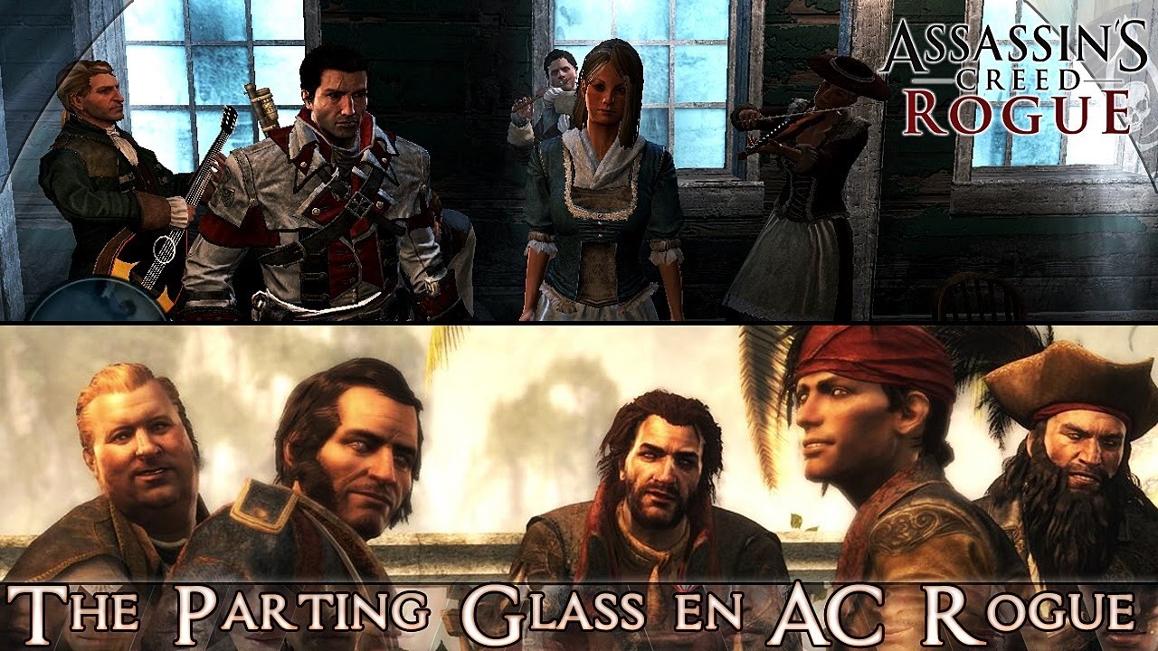 Assassin's Creed Rogue: The Parting Glass en las tabernas (Canción final de Black Flag) Easter Egg
