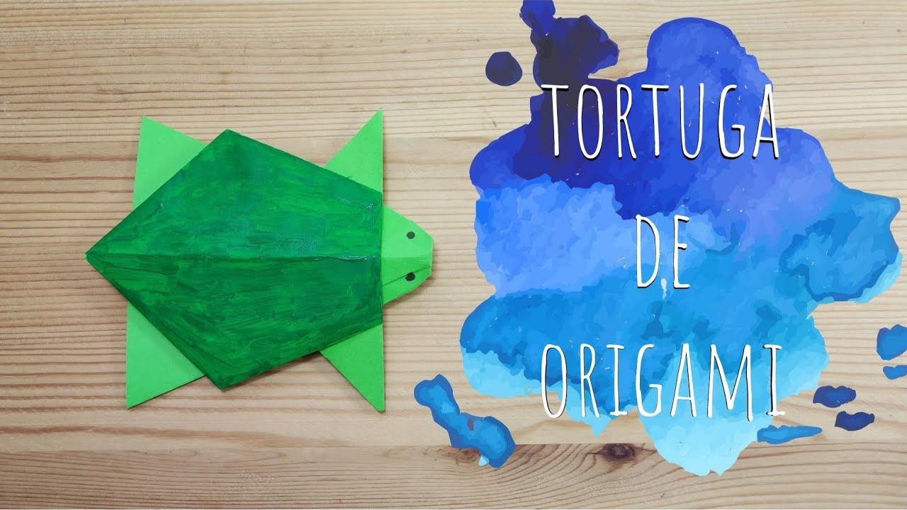 COMO HACER UNA TORTUGA DE ORIGAMI