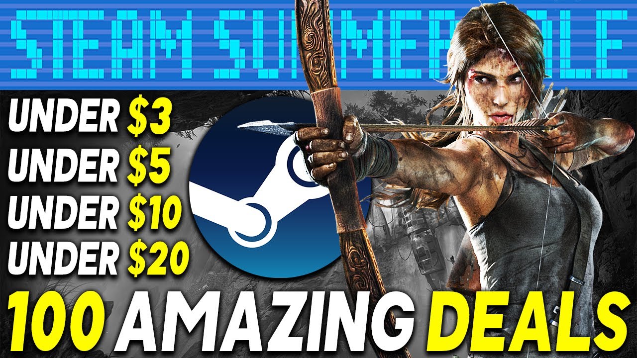STEAM SUMMER SALE 2023 - 100 AMAZING PC GAME DEALS UNDER $3, UNDER $5, UNDER $10 & UNDER $20!