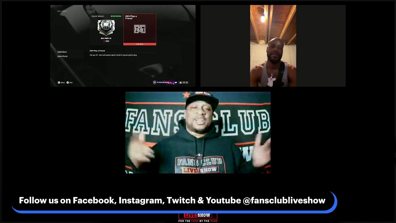 FANS CLUB LIVE SHOW - Game Night (Madden 25 Head 2 Head)