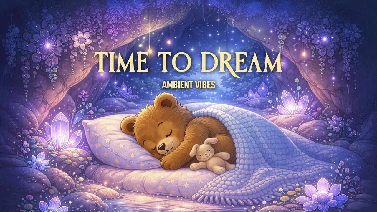 Time to Dream 🌙 Sleep Music for Kids | Calm Bedtime Ambient Vibes