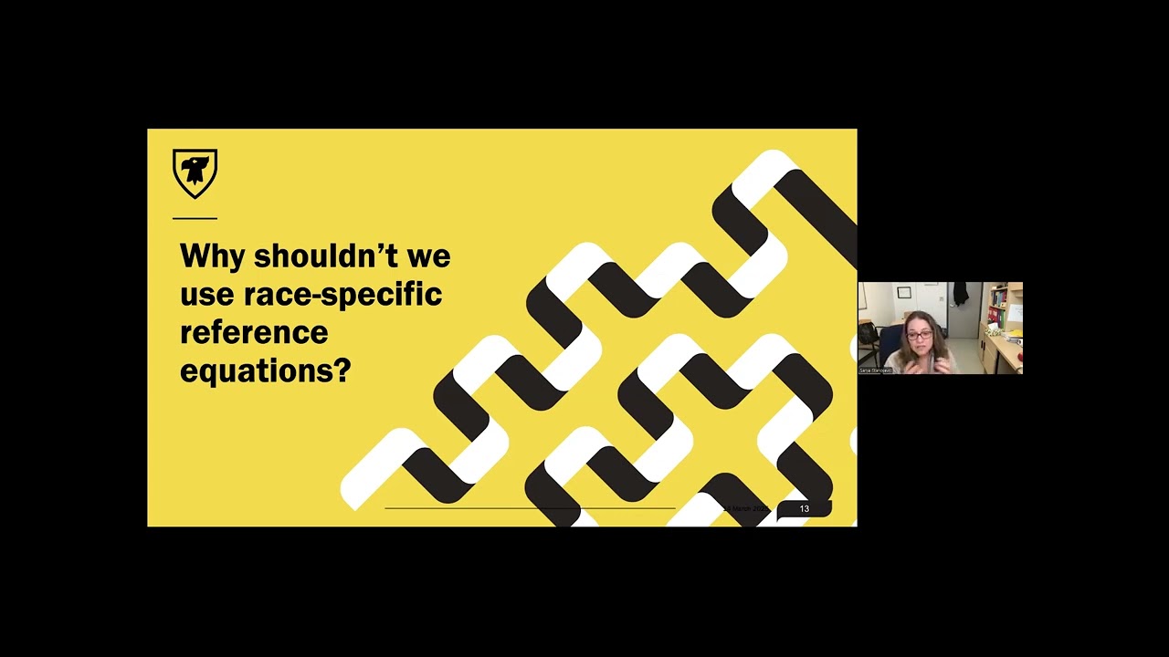 Race and Ethnic Specific Reference Equations for Lung Function: Why We Use Them - Why We Shouldn’t