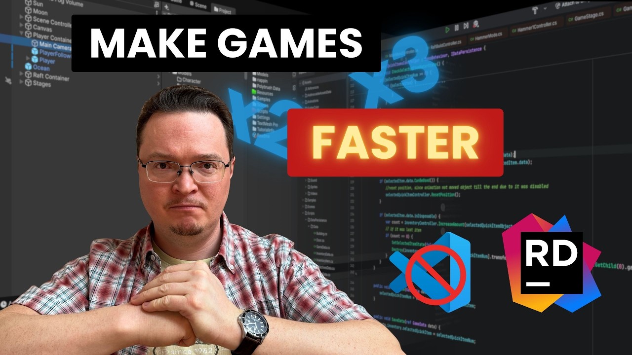 Save hours daily making games in Unity