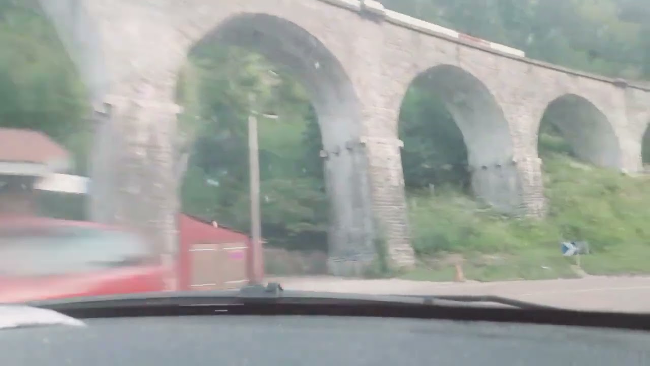 DR JAMES VOND driving to Geneva Switzerland on 9/9/2023, in his Peugeot 207SW Estate (LN12 OLT) Car!