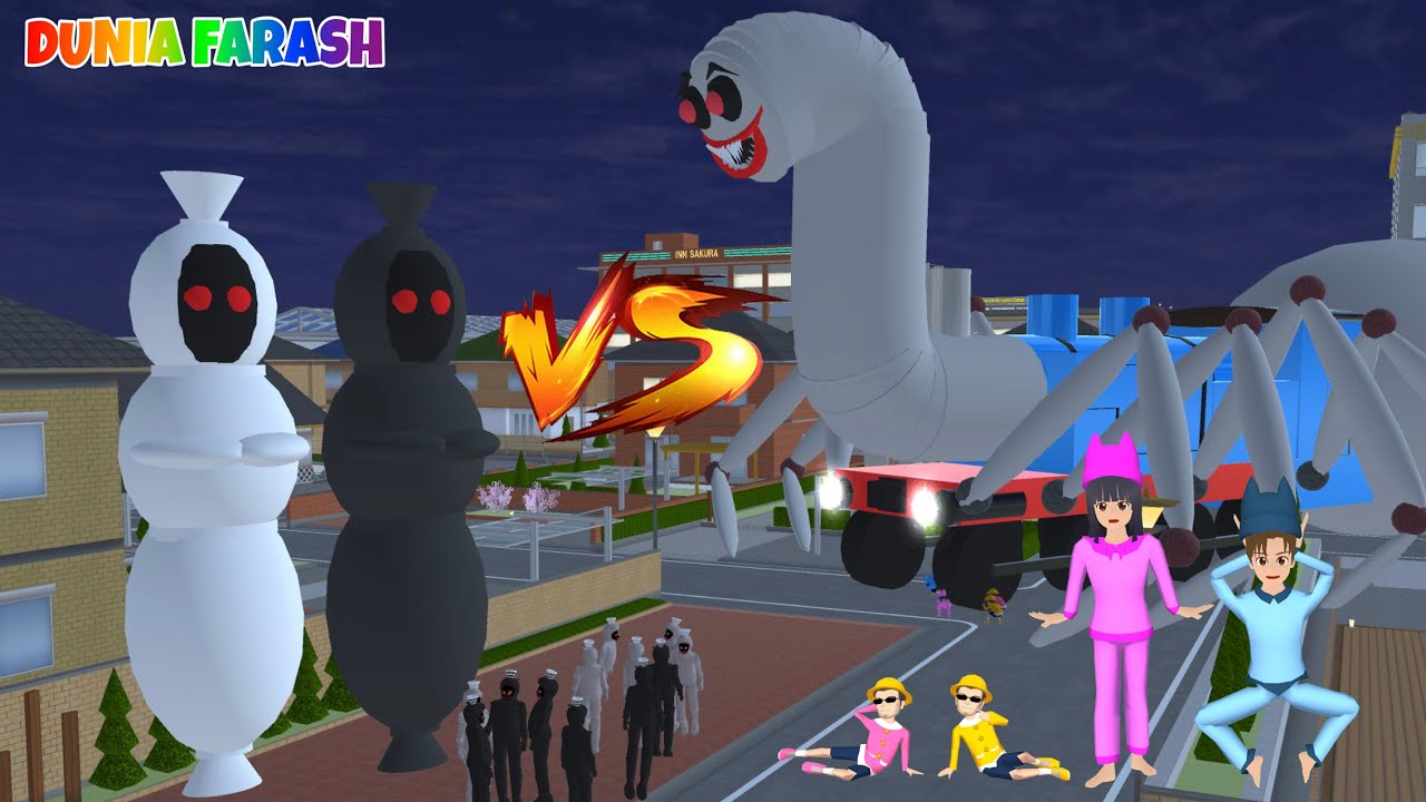 Yuta Dan Mio Lihat Hantu Pocong Vs Thomas Exe || Sakura School