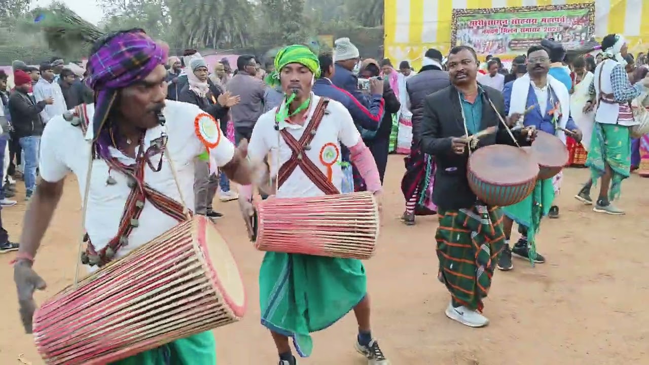 Deoghar police line sohrai 2026 #sohraivideo2026 