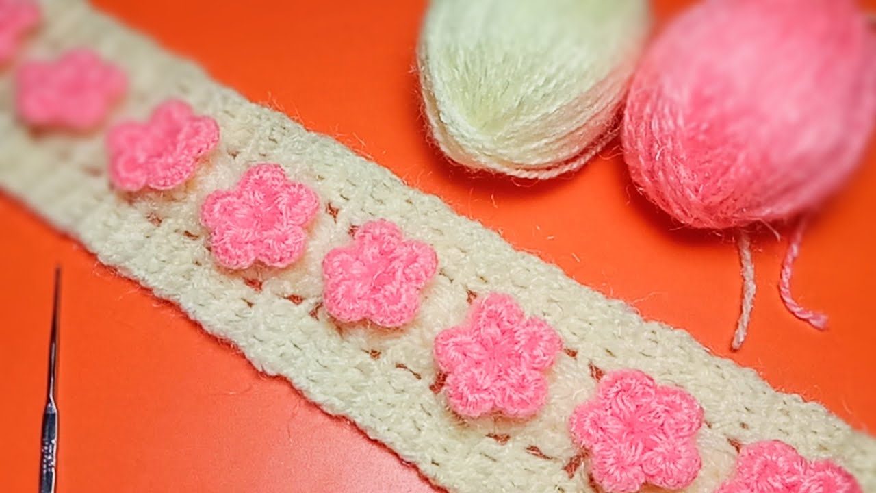 Toran Patti New Design#Jhalar ki Patti#Crochet Pattern#Woolen art and Craft#तोरण पट्टी बनाएं