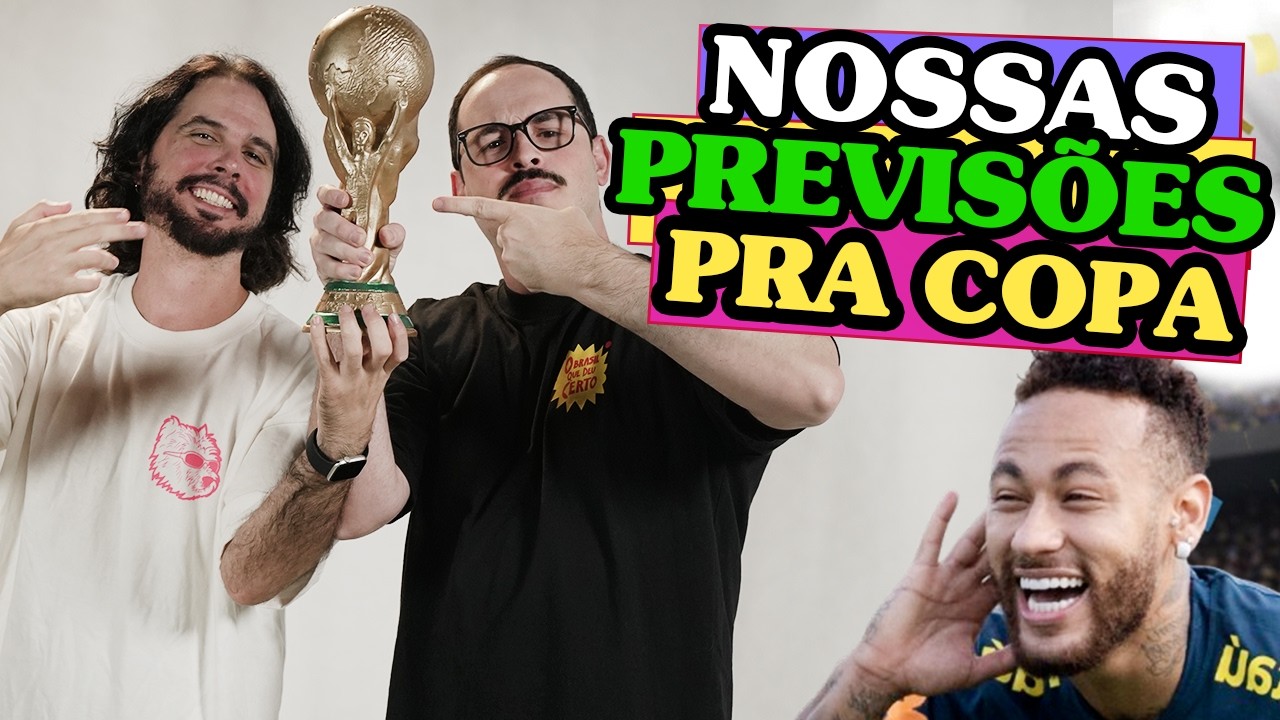 NOSSAS PREVIS&Otilde;ES PARA A COPA DO MUNDO 2026