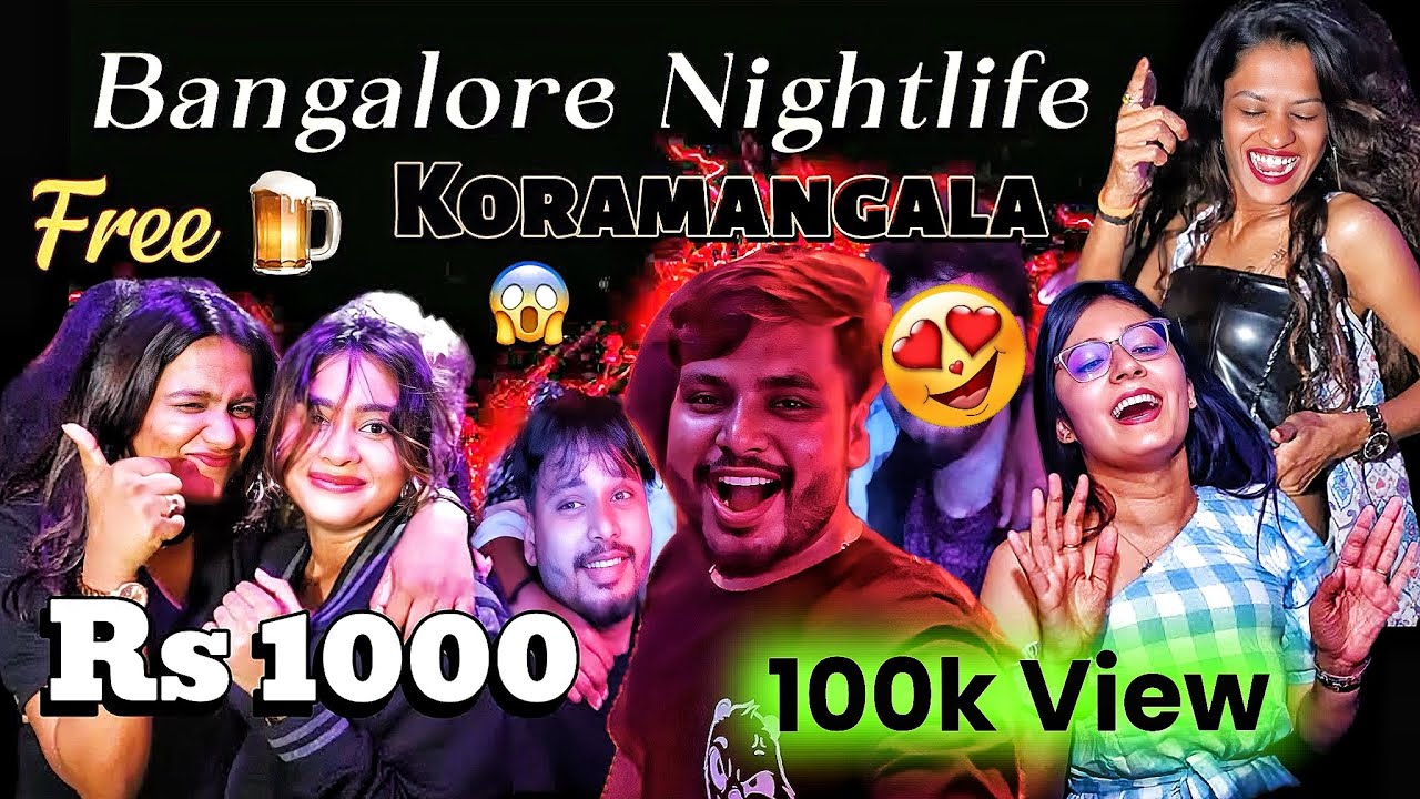 Bangalore Nightlife first experience 😱 | Koramangala nightclub 🤯 ​⁠​⁠