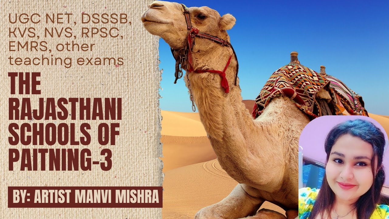 Rajasthani Paintings Advance part 3 | #ugcnetvisualarts #drawingteacher #tgt #pgt #dsssb 