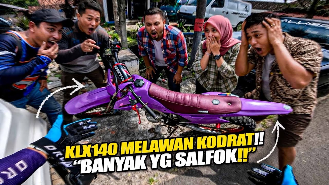 Motor KLX140 Fianmuh Paling Unik Sendiri !! Bikin Orang Salfok (Alas Saradan #1)