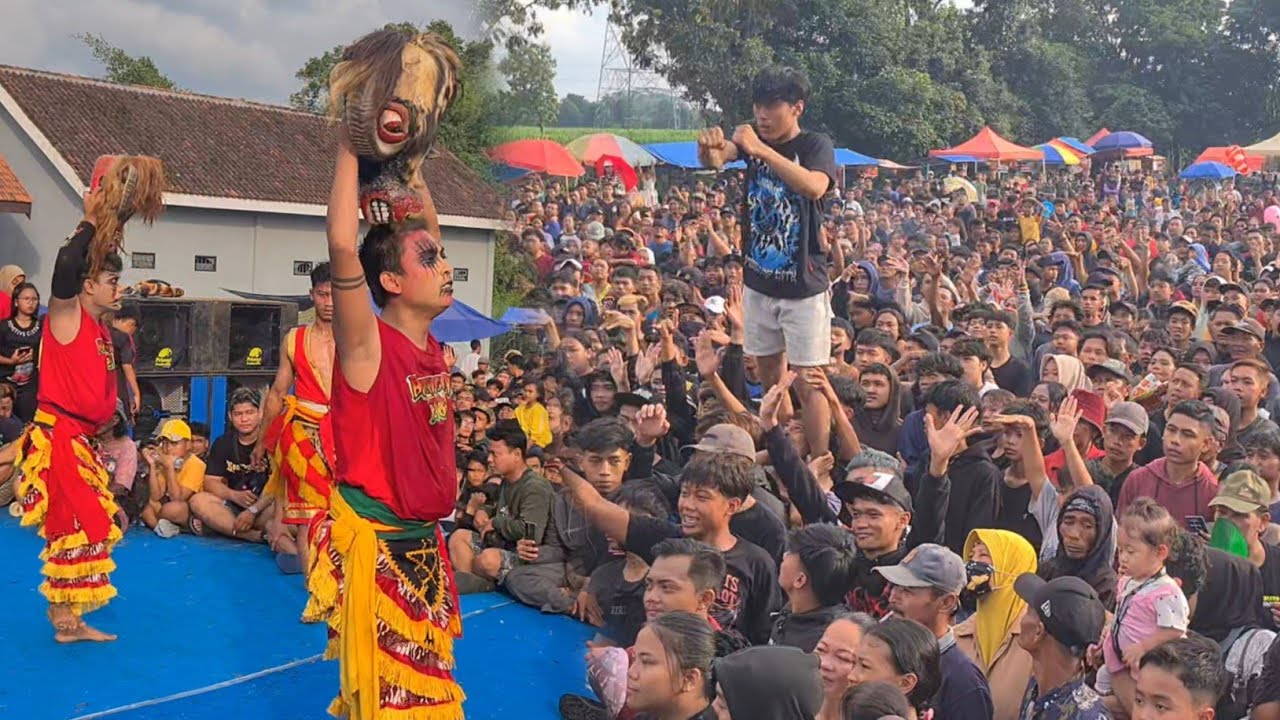 Bantengan di tantang ‼️ JELASSS ROGO SAMBOYO PUTRO Live Ketami Pesantren Kediro