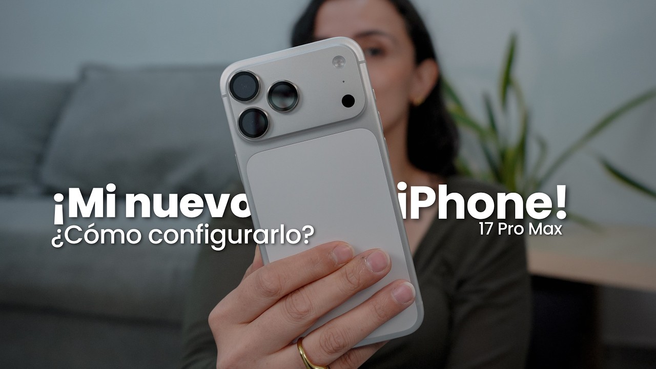 iPhone 17 Pro Max Unboxing + ¿Cómo configurar su cámara paso a paso? 🤍