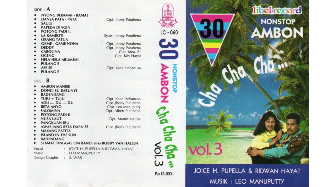 30 NONSTOP AMBON CHA CHA CHA VOL.3 (Official Libel Record Channel)