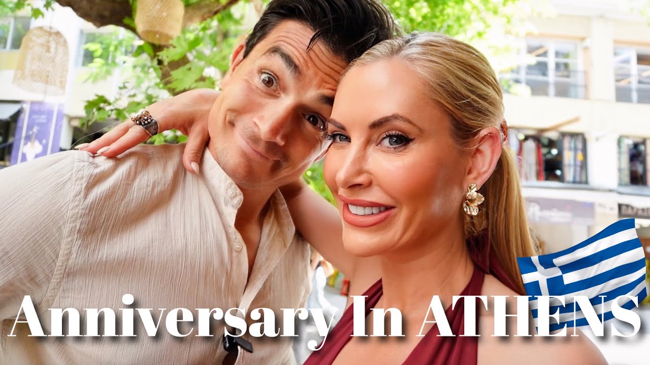 Exploring Athens 🇬🇷 Food, Shopping & a Special Anniversary Surprise ❤️