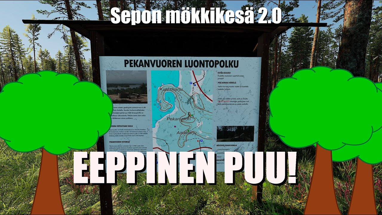 PEKANVUOREN LUONTOPOLKU! | Finnish Cottage Simulator #16