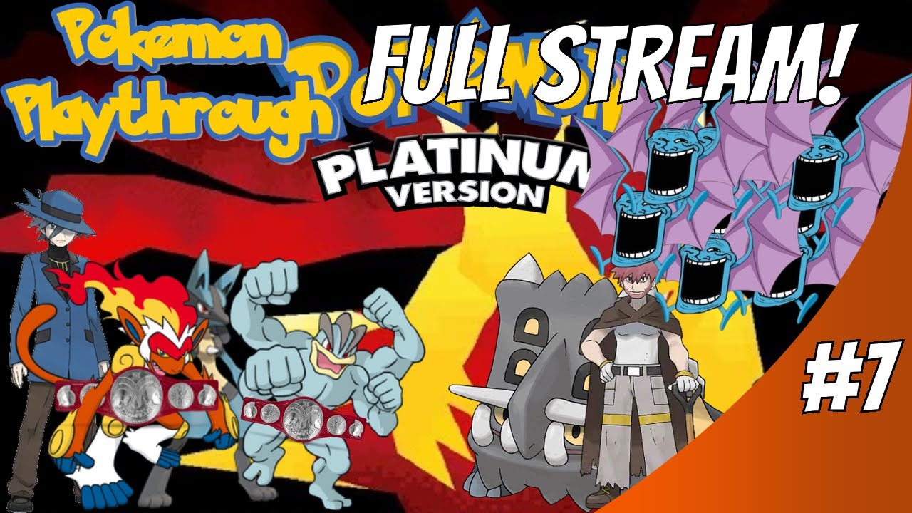 TAG TEAM CHAMPIONS! // Full stream: Pokemon Platinum part 7 (POKEMON PLAYTHROUGH!)