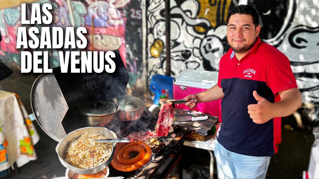 La MEJOR PIERNA ARRACHERA Y BISTEC durante 15 A&Ntilde;OS LAS ASADAS DEL VENUSTIANO