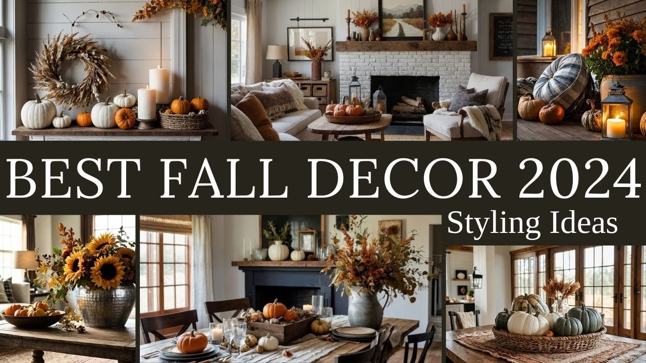 Best Fall Decorating Ideas || 2024 Fall Decor || Fall Decor Styling Ideas