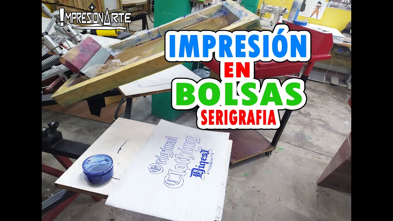 Impresión en BOLSAS con serigrafia ESTAMPADO personalizado en bolsas // IMPRESIONARTE 🔥👌👁😋🤔😱😍🔥