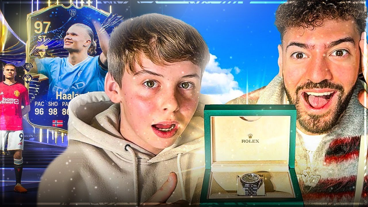 ich BESUCHE ABONNENTEN und SCHENKE IHM ROLEX 🔥🤑 1 MILLION Special 🏆🥇