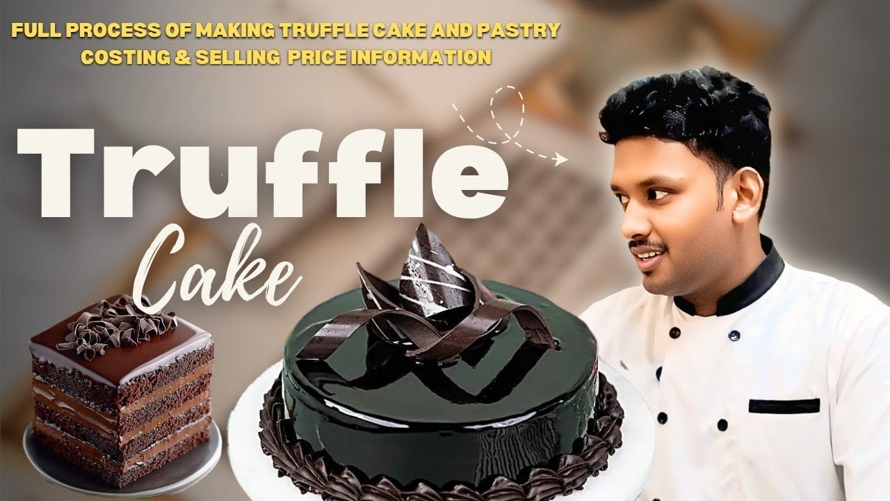 Truffle Cake घर पर बनाने की आसान रेसिपी,Bakery जैसी Pastry अब घर पर.#truffle#chocolate#chocolatecake