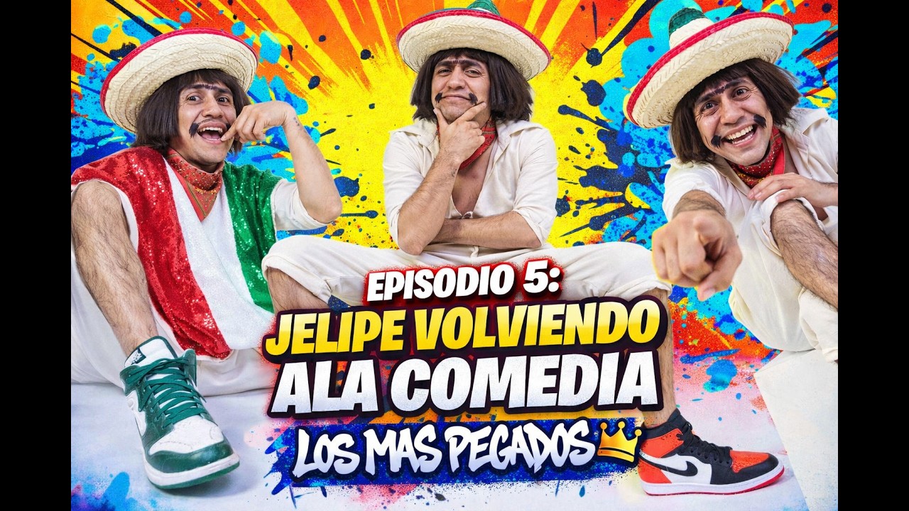 Episodio 6: Jelipe Volviendo a la Comedia 😂 | Podcast Los Más Pegados.