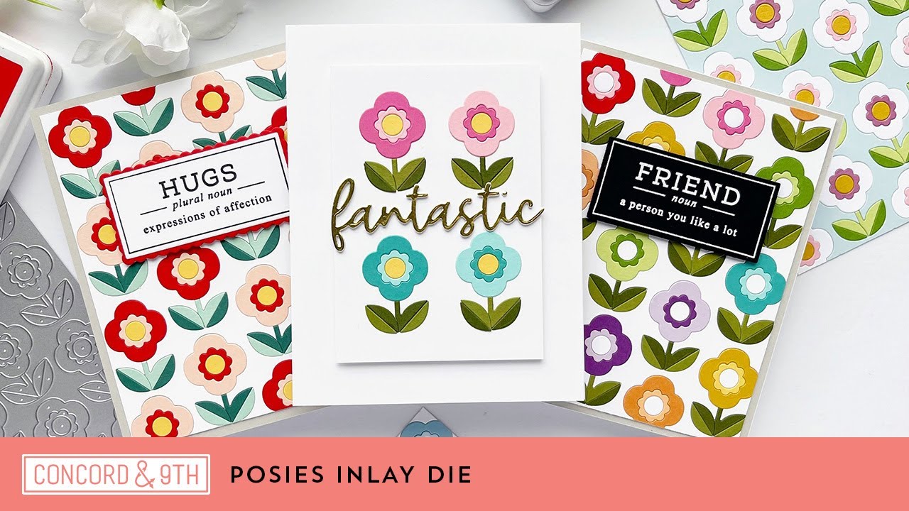 Posies Inlay Die