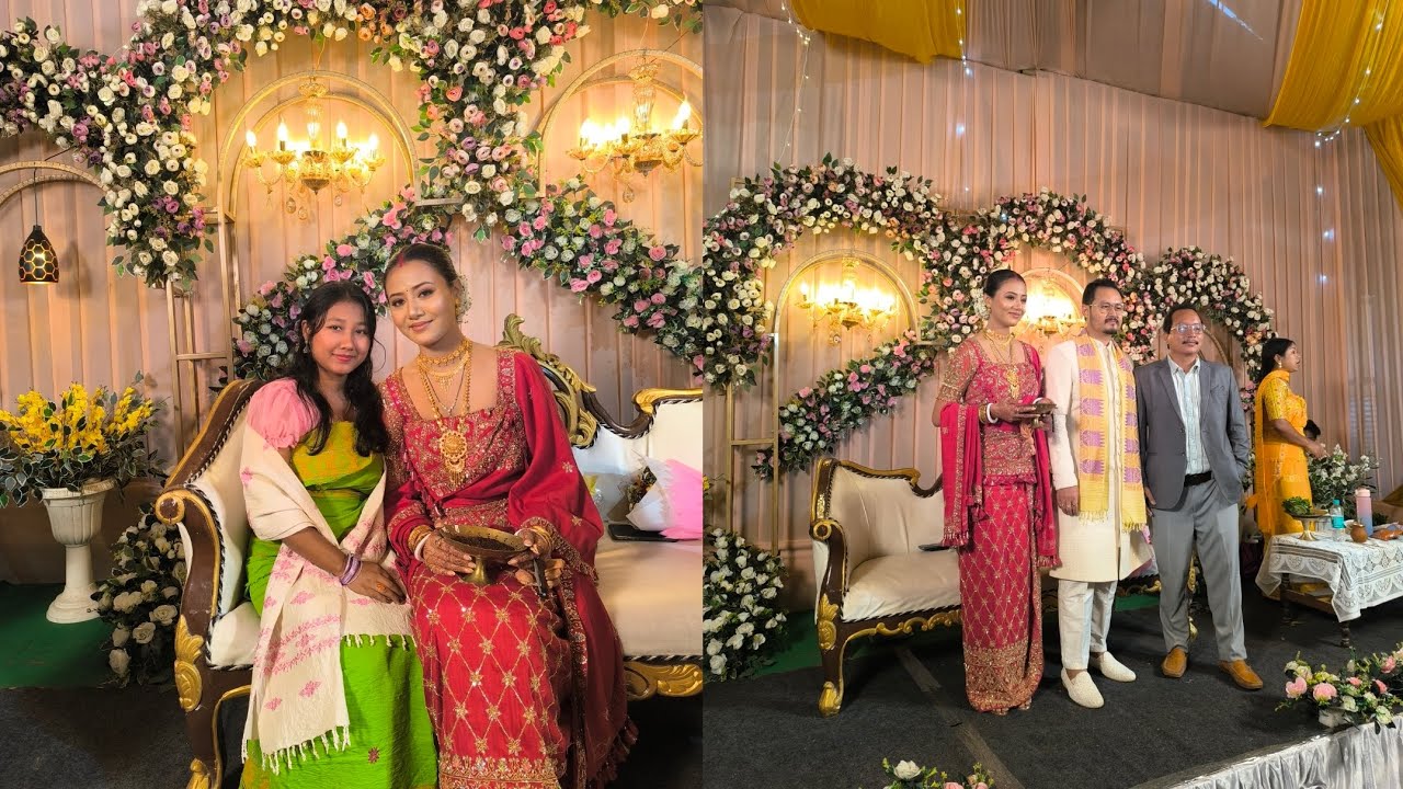 Abo priyanka actress ni haba jaby lwgwfwr🥰#wedding #bodoactress #highlights #bodobride #vlogvideo 
